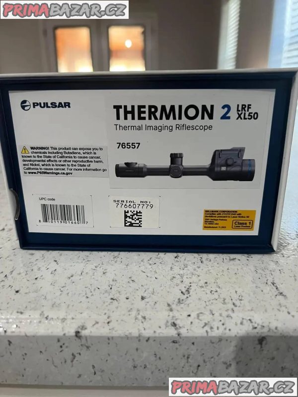 Pulsar Thermion 2 Lrf Xl60 , Thermion 2 Lrf Xl50 , Thermion 2 Lrf Xp50 Pro, Thermion 2 Lrf Xp60 Termovizní puškohledy: Pulsar Thermion 2 Lrf Xl60 , Thermion 2 Lrf Xl50 , Thermion 2 Lrf Xp50 Pro, Thermion 2 Lrf Xp60 Termovizní puškohledy: