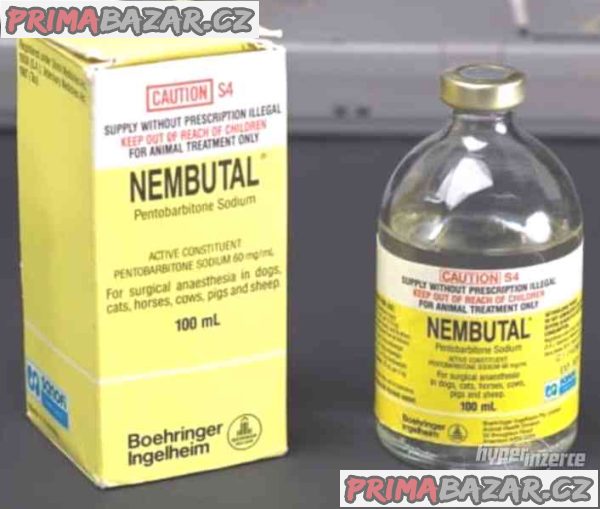 nembutal pentobarbital disponibil sub formă lichidă și pulbere