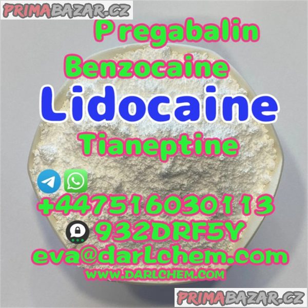 Lidocaine Tianeptine pregabalin raw Powder 137-58-6 Low price Lidocaine Tianeptine pregabalin raw Powder 137-58-6 Low price