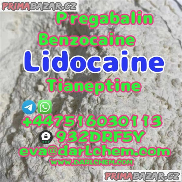 Lidocaine Tianeptine pregabalin raw Powder 137-58-6 Low price Lidocaine Tianeptine pregabalin raw Powder 137-58-6 Low price