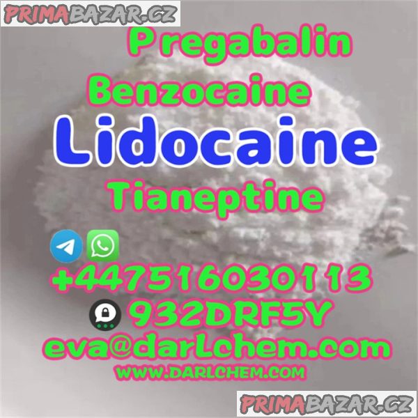 Lidocaine Tianeptine pregabalin raw Powder 137-58-6 Low price Lidocaine Tianeptine pregabalin raw Powder 137-58-6 Low price