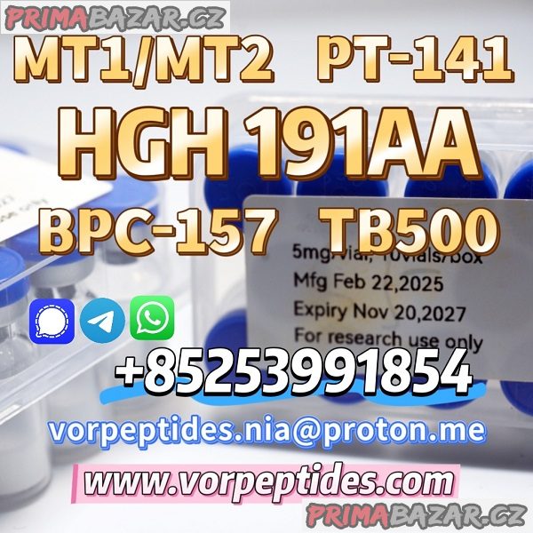 High Quality HGH 191AA Somatropin BPC157 TB500 MT-2 Melanotan 2 Acetate PT141 Factory Price High Quality HGH 191AA Somatropin BPC157 TB500 MT-2 Melanotan 2 Acetate PT141 Factory Price