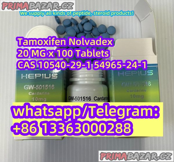 Tamoxifen Nolvadex 20 MG x 100 Tablets CAS 10540-29-1 54965-24-1