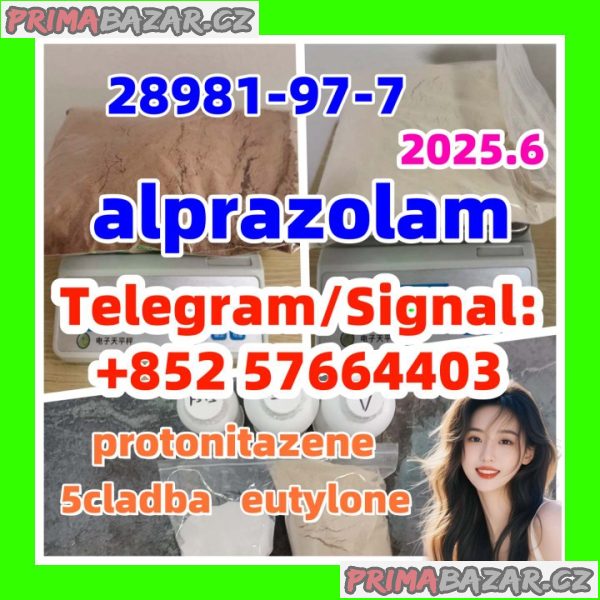 alprazolam 28981-97-7 5cladba 5fadb eutylone 2fdck adbb protonitazene 119276-01-6