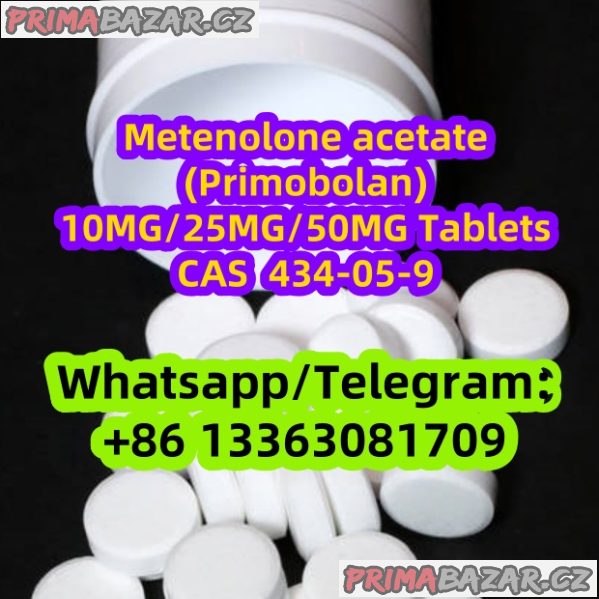 Methenolone Acetate (Primobolan) 10MG/25MG/50MG Tablets/Bottle CAS 434-05-9