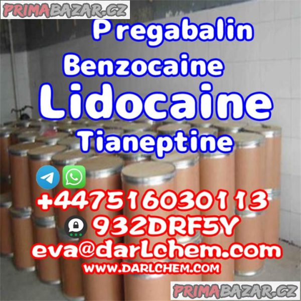 Lidocaine Tianeptine pregabalin raw Powder 137-58-6 Low price Lidocaine Tianeptine pregabalin raw Powder 137-58-6 Low price