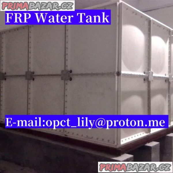 FRP GRP Panel Water tank for Farms Use Corrosion Resistant for Industrial & Domestic Fiberglass GRP Storage Water Tank FRP GRP Panel Water tank for Farms Use Corrosion Resistant for Industrial & Domestic Fiberglass GRP Storage Water Tank