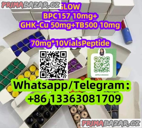 Glow 70mg*10Vials Peptide（BPC-157 10mg+GHK-Cu 50mg+TB500 10mg）