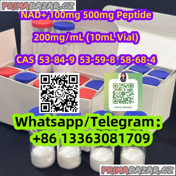 NAD+ 100mg 500mg Peptide 200mg/mL (10mL Vial) Injection CAS 53-84-9