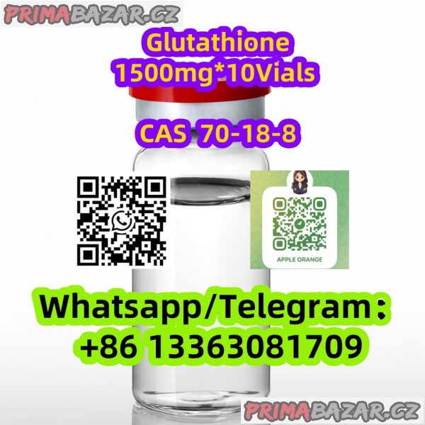 Glutathione 1500mg*10Vials Injection Peptide CAS 70-18-8