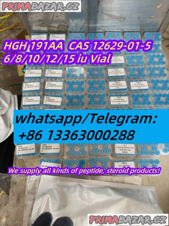 HGH 191AA Somatotropin Peptide CAS 12629-01-5 6/8/10/12/15 iu Vial