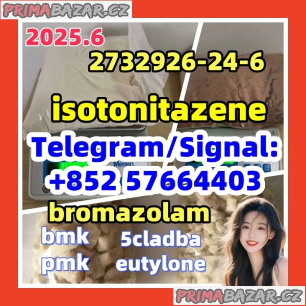 isotonitazene 2732926-24-6 14188-81-9 Etizolam clonazolam Low price high purity Best price service is good