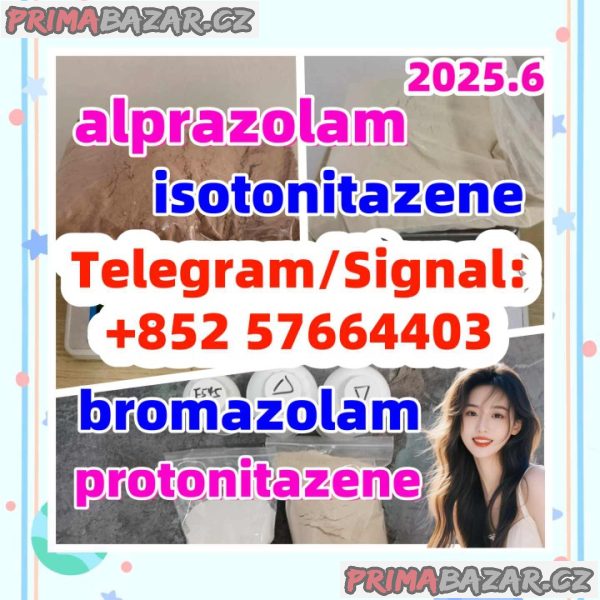 alprazolam 28981-97-7  bromazolam 71368-80-4  protonitazene 119276-01-6 metonitazene 14680-51-4