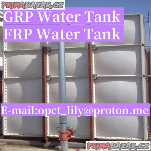FRP Water Tank FRP GRP Panel Water tank for Farms Use Corrosion Resistant for Industrial & Domestic Fiberglass GRP Storage Water Tank FRP Water Tank FRP GRP Panel Water tank for Farms Use Corrosion Resistant for Industrial & Domestic Fiberglass GRP Storage Water Tank