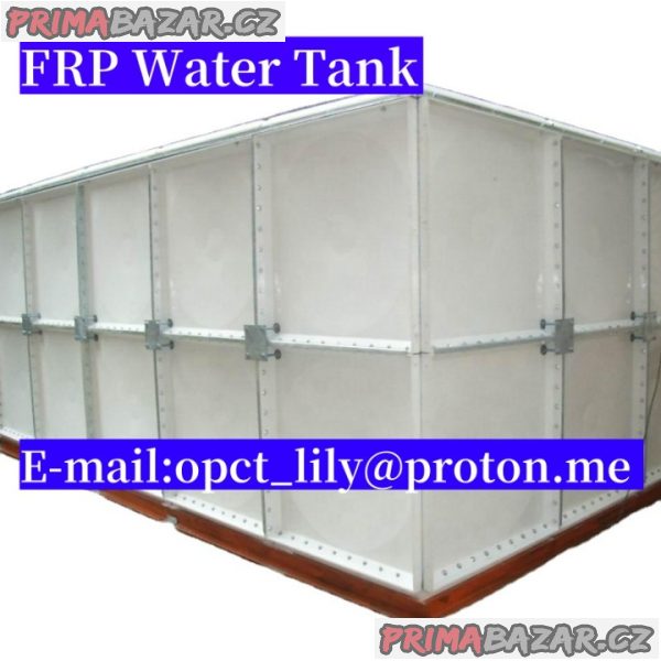 FRP Water Tank FRP GRP Panel Water tank for Farms Use Corrosion Resistant for Industrial & Domestic Fiberglass GRP Storage Water Tank FRP Water Tank FRP GRP Panel Water tank for Farms Use Corrosion Resistant for Industrial & Domestic Fiberglass GRP Storage Water Tank