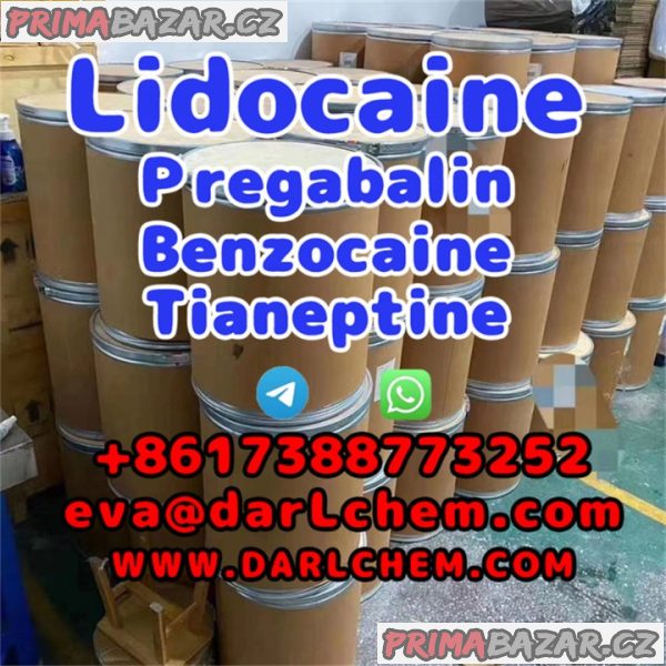 Lidocaine Tianeptine pregabalin raw Powder 137-58-6 High Quality