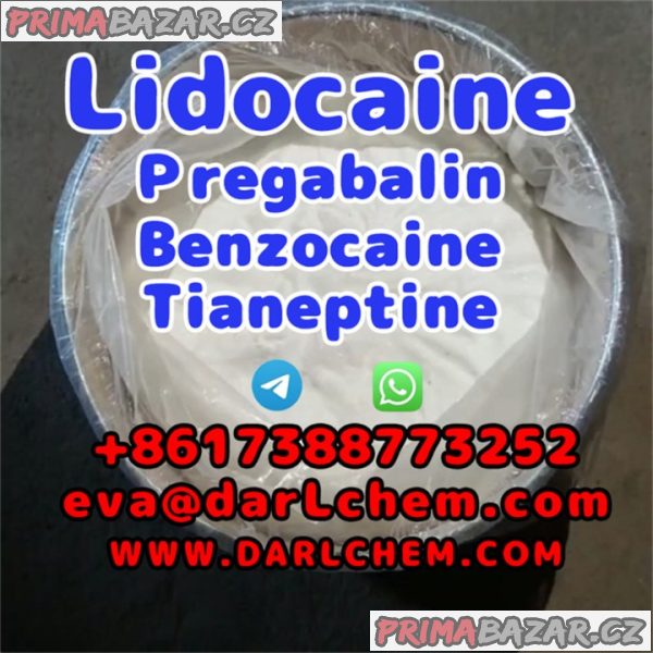 Lidocaine Tianeptine pregabalin raw Powder 137-58-6 Factory