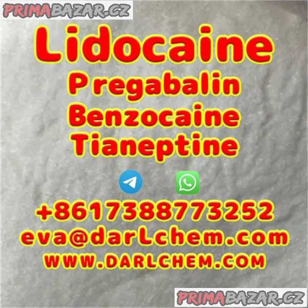 Lidocaine Tianeptine pregabalin raw Powder 137-58-6 99.9% Stronger