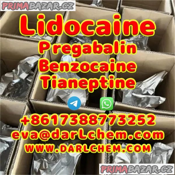 Lidocaine Tianeptine pregabalin raw Powder 137-58-6 Wholesale Price