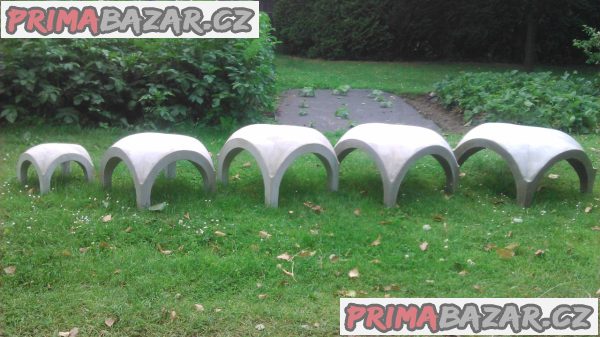 Komínová betonová hlavice – křížová klenba Komínová betonová hlavice – křížová klenba