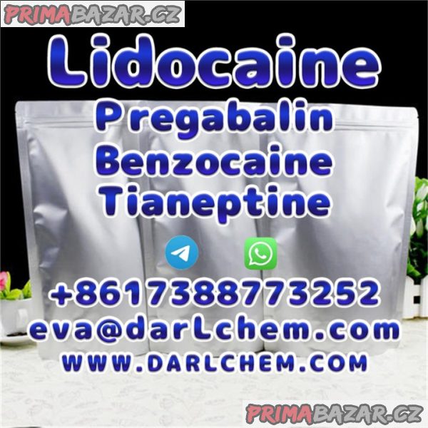 Lidocaine Tianeptine pregabalin raw Powder 137-58-6 darl Supply