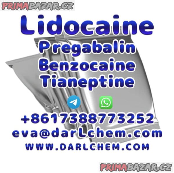 Lidocaine Tianeptine pregabalin raw Powder 137-58-6 darl Supply