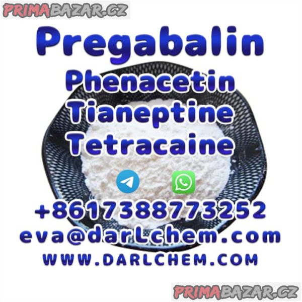 pregabalin Phenacetin Tetracaine raw Powder 148553-50-8 Good Price