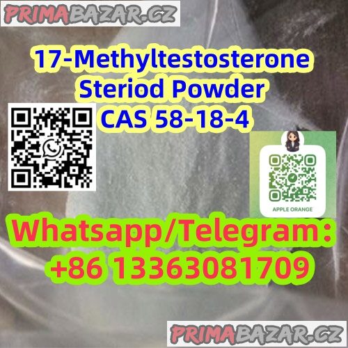 17-Methyltestosterone Steriod Powder CAS 58-18-4
