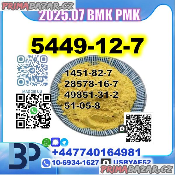 5449-12-7 Glycidic acid BMK powder/oil PMK factory safe delivery