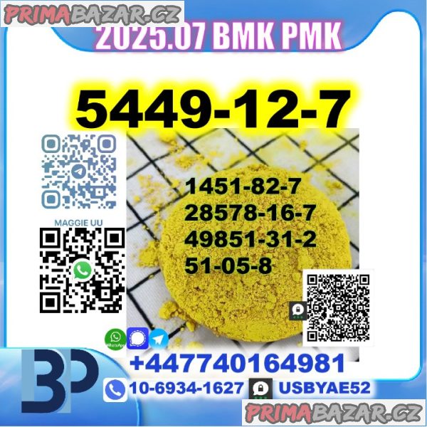 5449-12-7 Glycidic acid BMK powder/oil PMK factory safe delivery