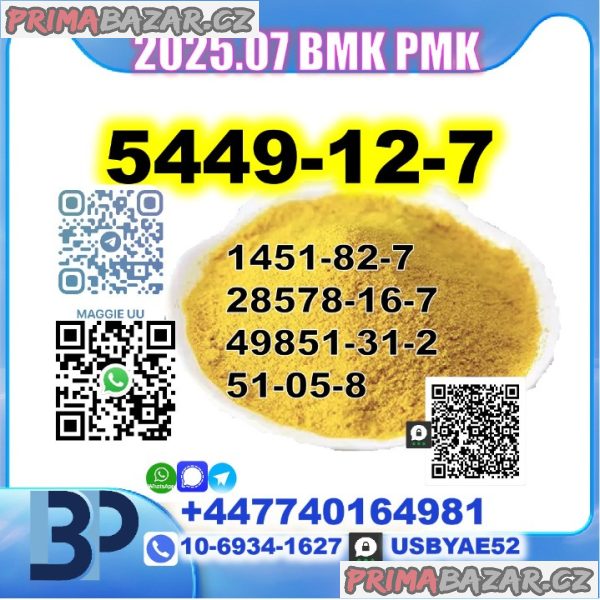 5449-12-7 Glycidic acid BMK powder/oil PMK factory safe delivery