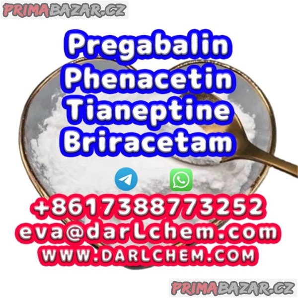 pregabalin  Briracetam Tianeptine raw Powder 148553-50-8 99.9% Stronger
