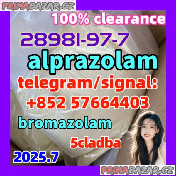 High purity cas 28981-97-7 Alprazolam in stock 5cladba 5fadb adbb
