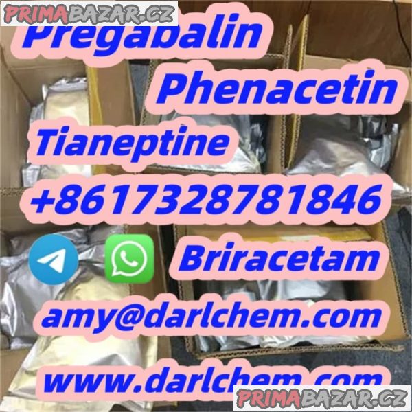 pregabalin Briracetam Tianeptine raw Powder 148553-50-8 Good Price