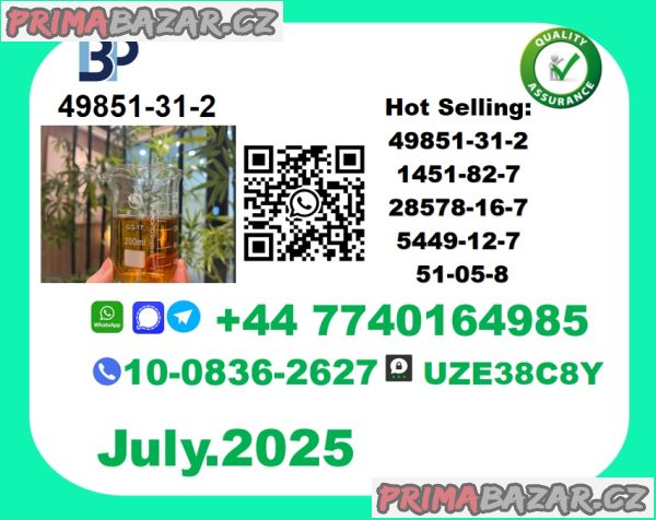 worldwide safe&fast deliveryBMK PMK Oil CAS 49851-31-2 toppest Factory Supply
