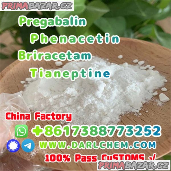 pregabalin Briracetam Tianeptine raw Powder 148553-50-8 99.9% Stronger