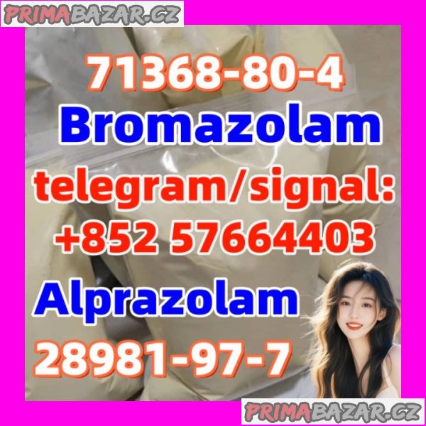 excellent quality Bromazolam CAS 71368-80-4  alprazolam 28981-97-7