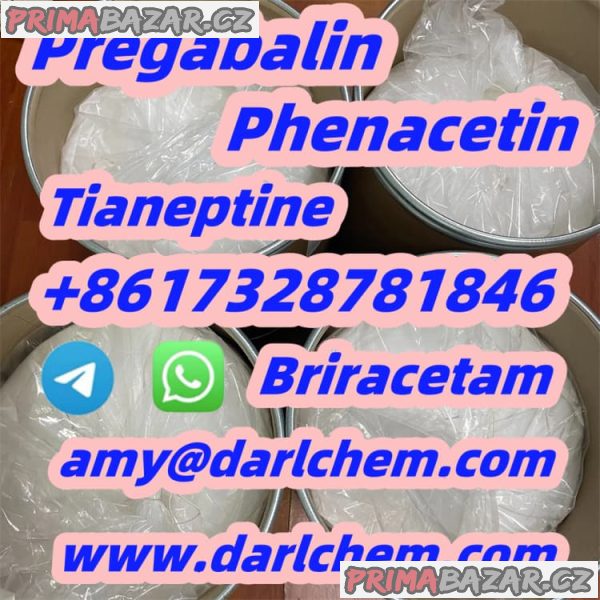 pregabalin Briracetam Tianeptine raw Powder 148553-50-8 Good Price