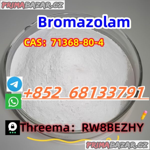 original hot sale Bromazolam CAS: 71368-80-4 Factory direct sales at low prices whatsapp/telegram:+852 68133791 Threema:RW8BEZHY original hot sale Bromazolam CAS: 71368-80-4 Factory direct sales at low prices whatsapp/telegram:+852 68133791 Threema:RW8BEZHY