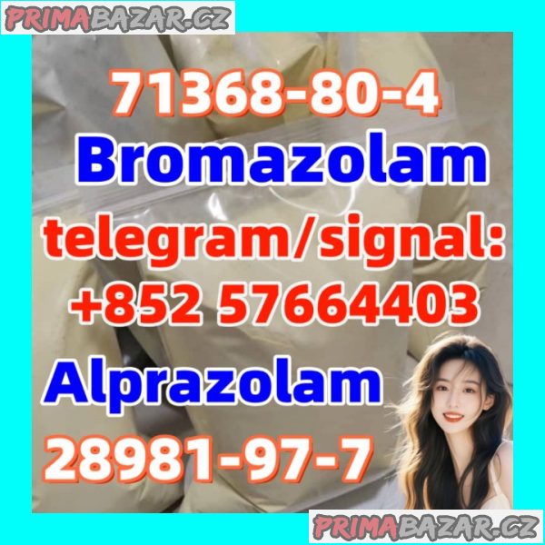 Hot sell product alprazolam 28981-97-7   bromazolam CAS 71368-80-4