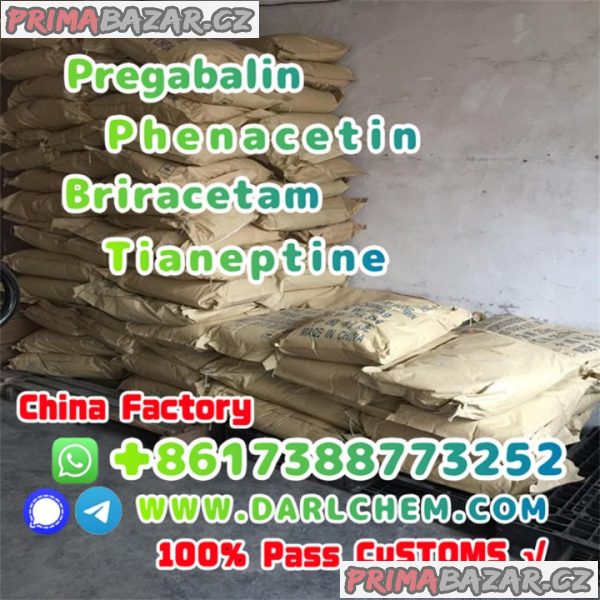 pregabalin Briracetam Tianeptine raw Powder 148553-50-8 Top Quality