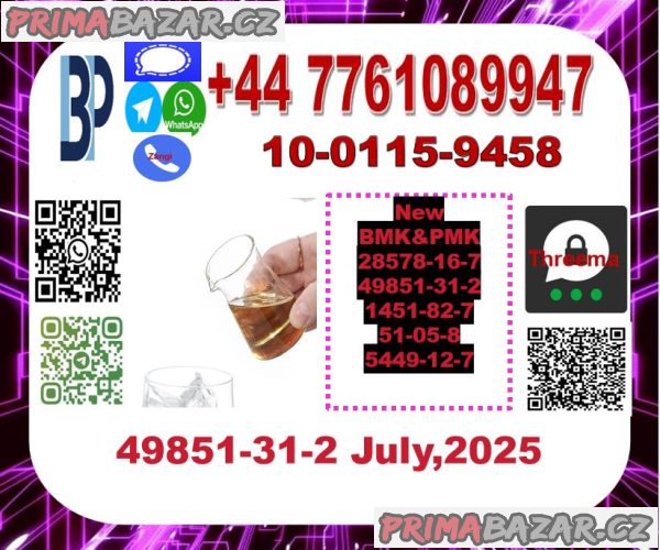 49851-31-2  2-Bromo-1-Phenyl-Pentan-1-One bmk powder or pmk powder