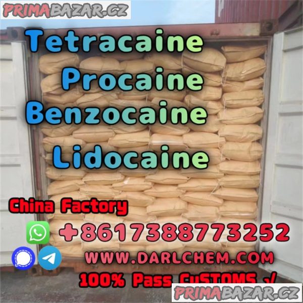Lidocaine Benzocaine Procaine raw Powder 137-58-6  raw Powder