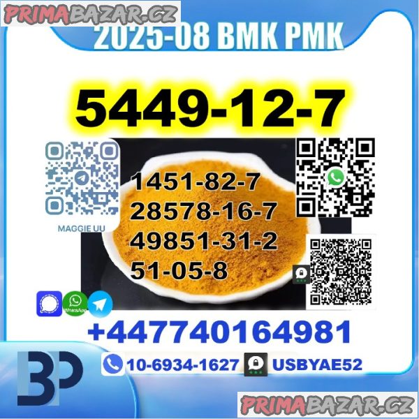 New BMK 5449-12-7 PMK 58578-16-7 Lab Grade Safe Delivery