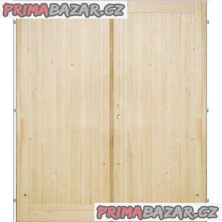 H dveře dvoukřídlé SLIM plné 160cm