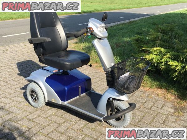 Elektrický tříkolový skútr pro seniory a ZTP