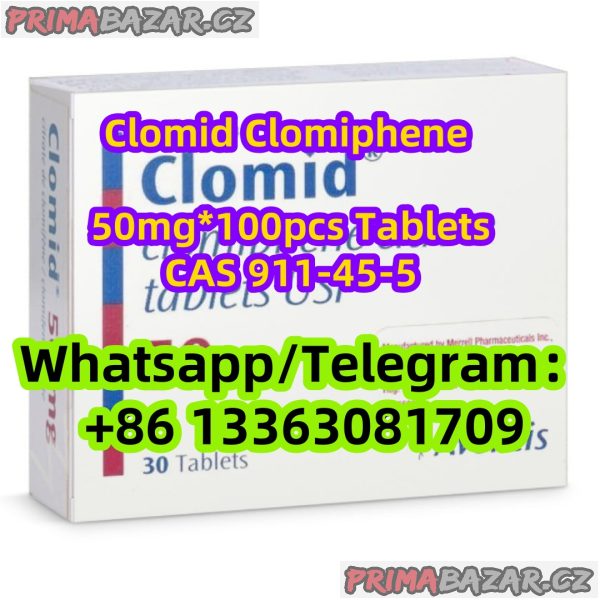 Clomid Clomiphene 50mg*100pcs Tablets CAS 911-45-5