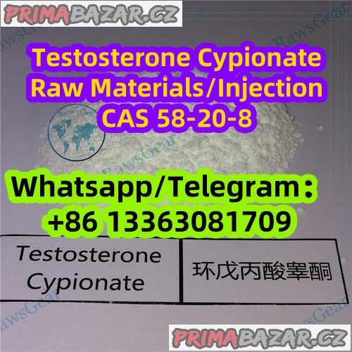 Testosterone Cypionate Raw Materials // Injection CAS 58-20-8