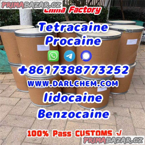 Lidocaine Benzocaine Procaine raw Powder 137-58-6 Low price