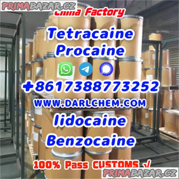 Lidocaine Benzocaine Procaine raw Powder 137-58-6 Low price